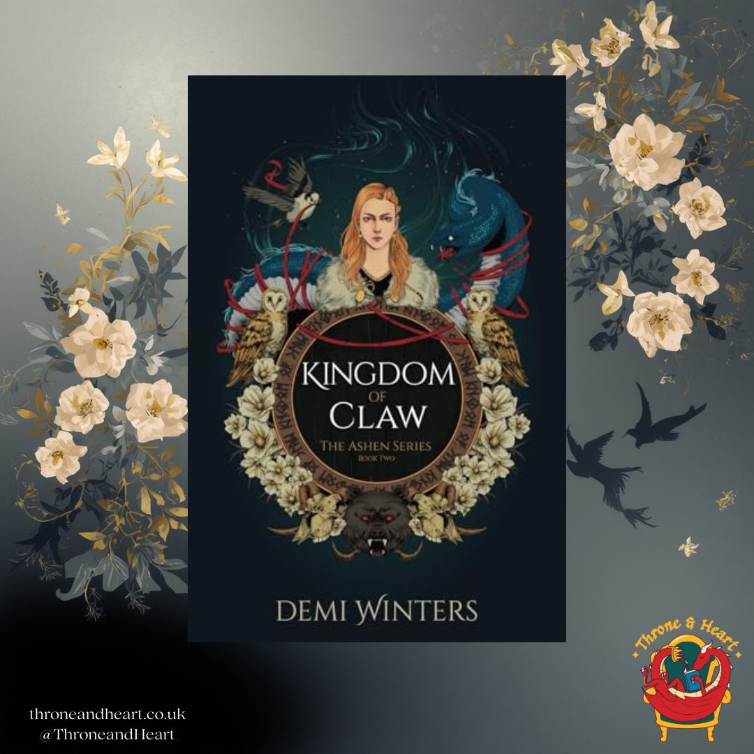 Kingdom of Claw; Demi Winters | Paperback Edition with Signed Bookplate and Artwork Overlay (The Ashen book 2)