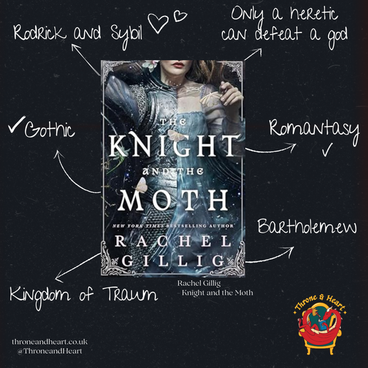 The Knight and the Moth; Rachel Gillig | Hardcover edition