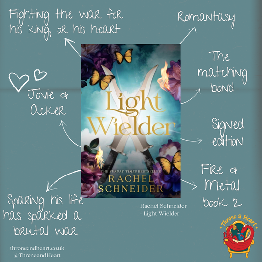 Light Wielder; Rachel Schneider | Hardcover Signed Edition (pre-order)