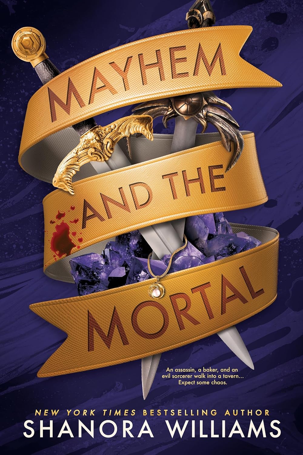 Mayhem and the Mortal; Shanora Williams | Hardcover Deluxe Sprayed Edge Edition