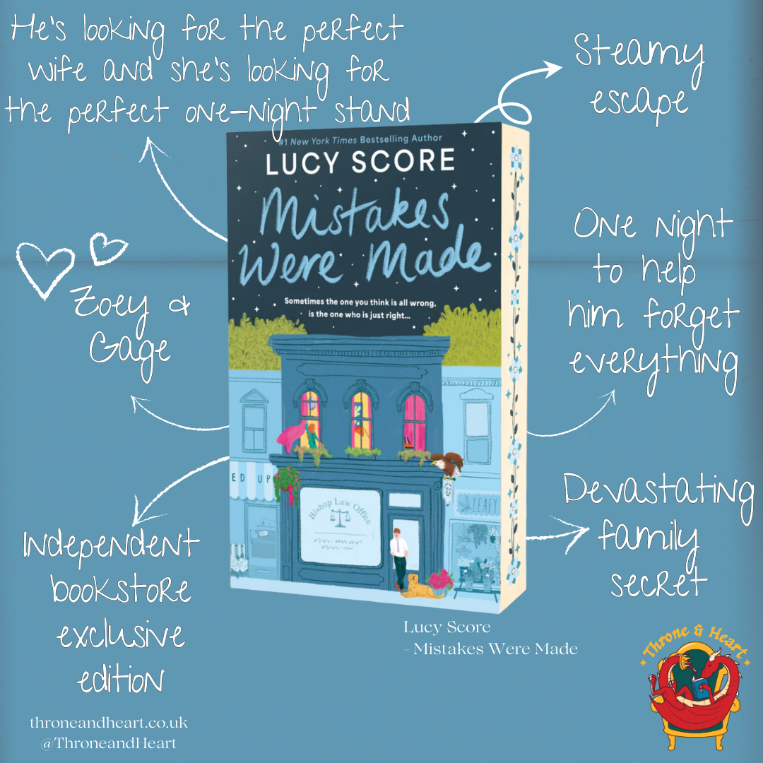 Mistakes Were Made; Lucy Score | Independent Bookstore Exclusive Special Edition
