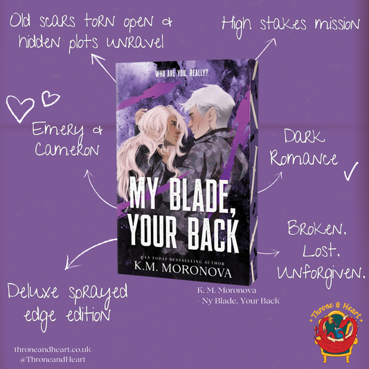 My Blade, Your Back; K. M. Moronova | Paperback Sprayed Edge Deluxe Edition