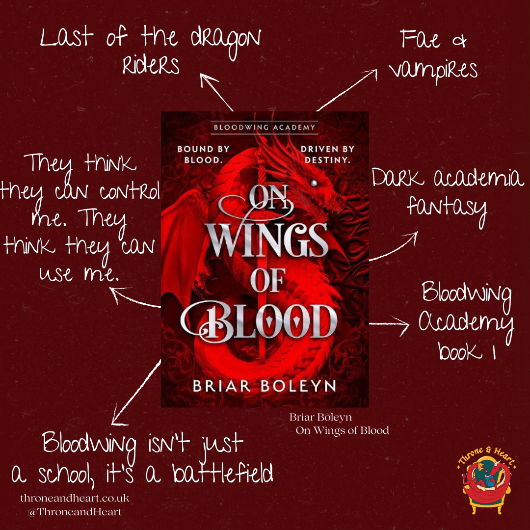On Wings of Blood; Briar Boleyn | Hardcover Edition