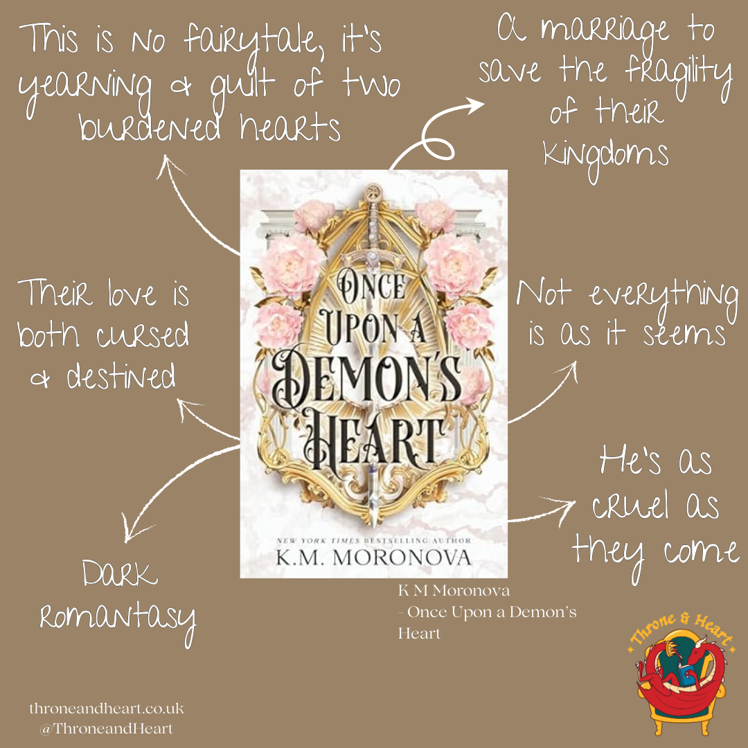Once Upon a Demon's Heart; K M Moronova | Paperback Edition (pre-order)