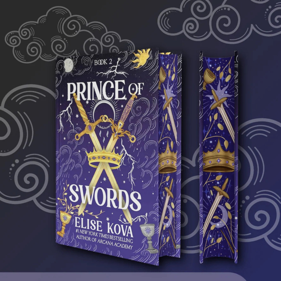 Prince of Swords; Elise Kova | Perfectly Edged Sprayed Edge Hardcover Edition (Arcana Academy Book 2)