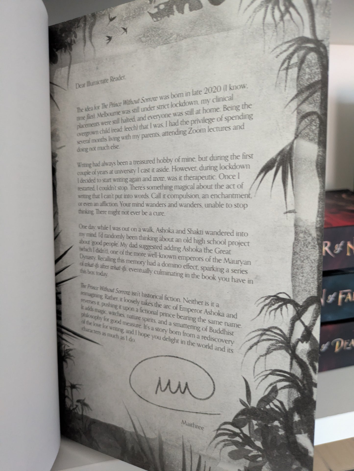 The Prince Without Sorrow; Maithree Wijesekara (Fairyloot special edition)