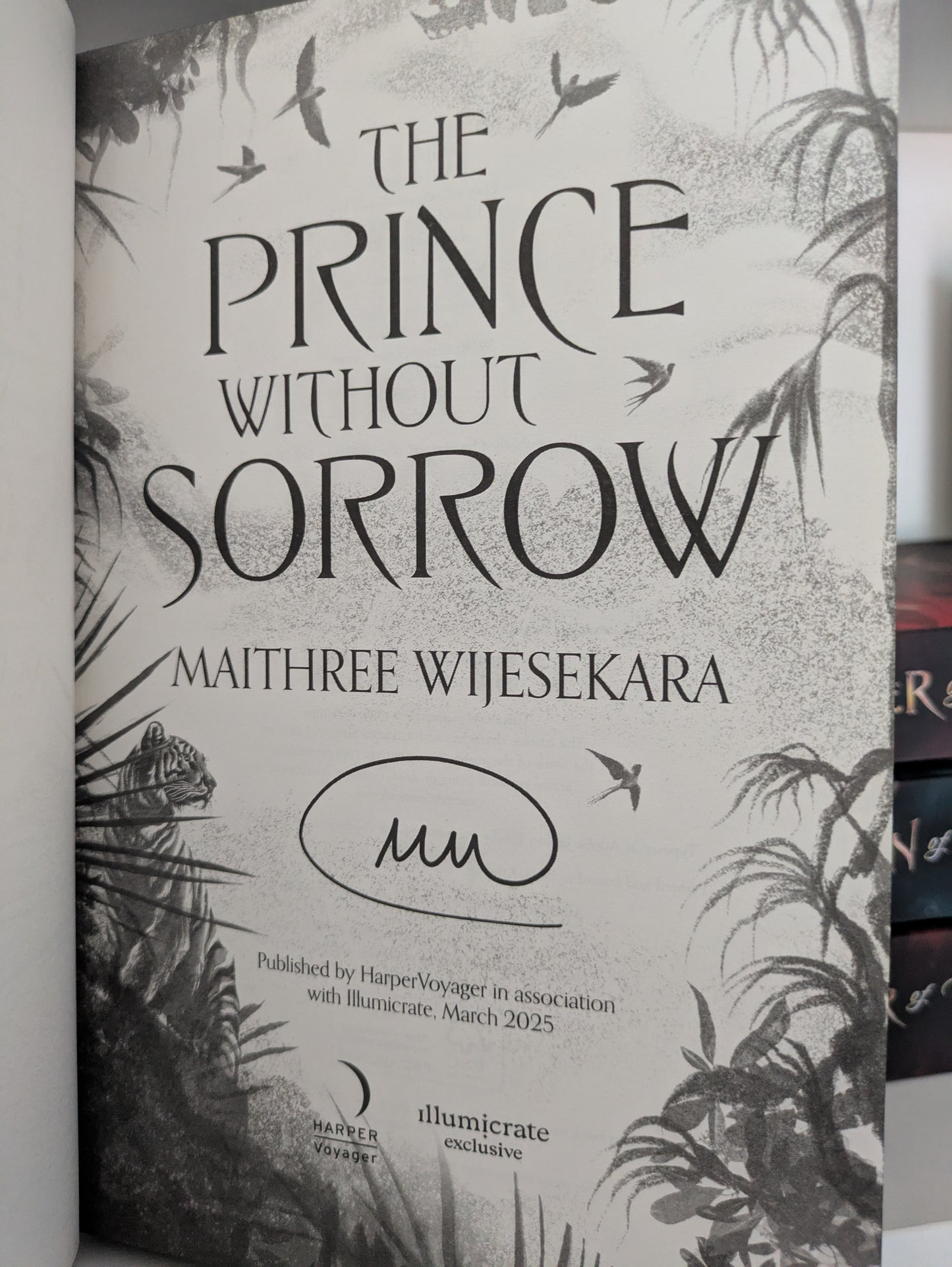 The Prince Without Sorrow; Maithree Wijesekara (Fairyloot special edition)