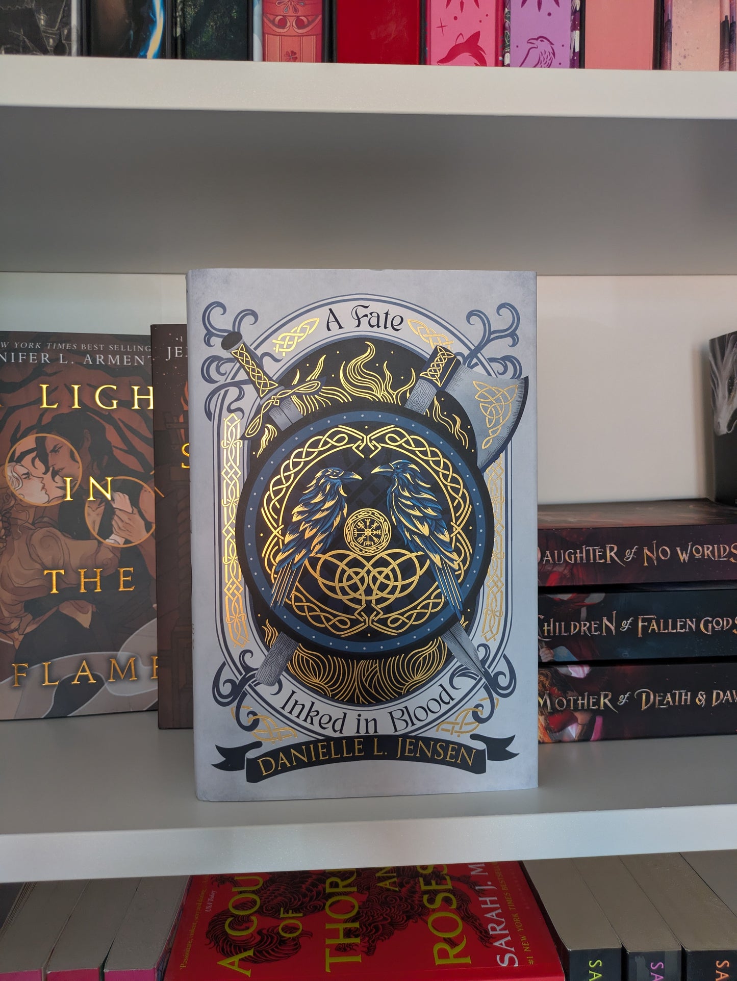 A Fate Inked in Blood; Danielle L Jensen (exclusive Fairyloot edition)
