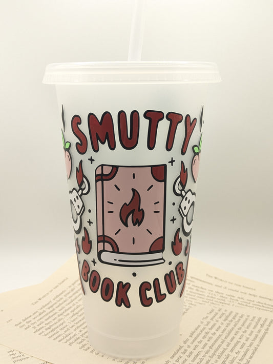 Smutty Book Club Cold Cup | Reusable Cosy Reader Cup