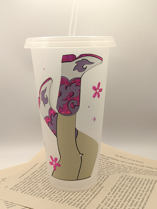 In My Cowgirl Era Cold Cup | Reusable Cosy Reader Cup