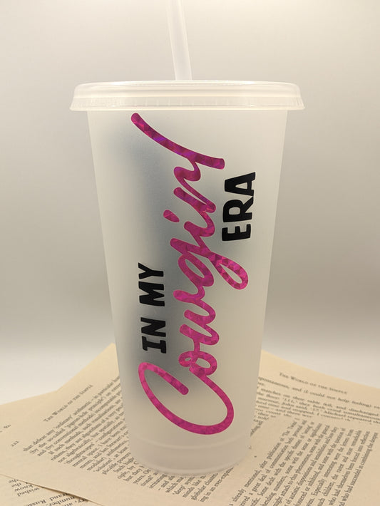 In My Cowgirl Era Cold Cup | Reusable Cosy Reader Cup