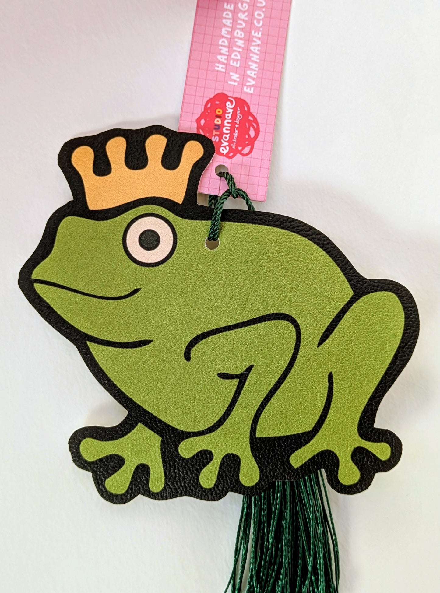 Frog Prince Fantasy Bookmark | Funny Gift for Book Lovers