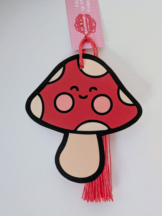 Mushroom Fantasy Bookmark | Cottagecore Gift for Book Lovers