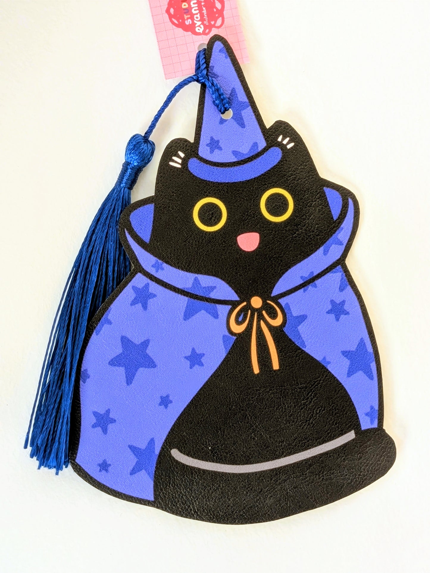 Wizard Cat Fantasy Bookmark | Gift for Book Lovers