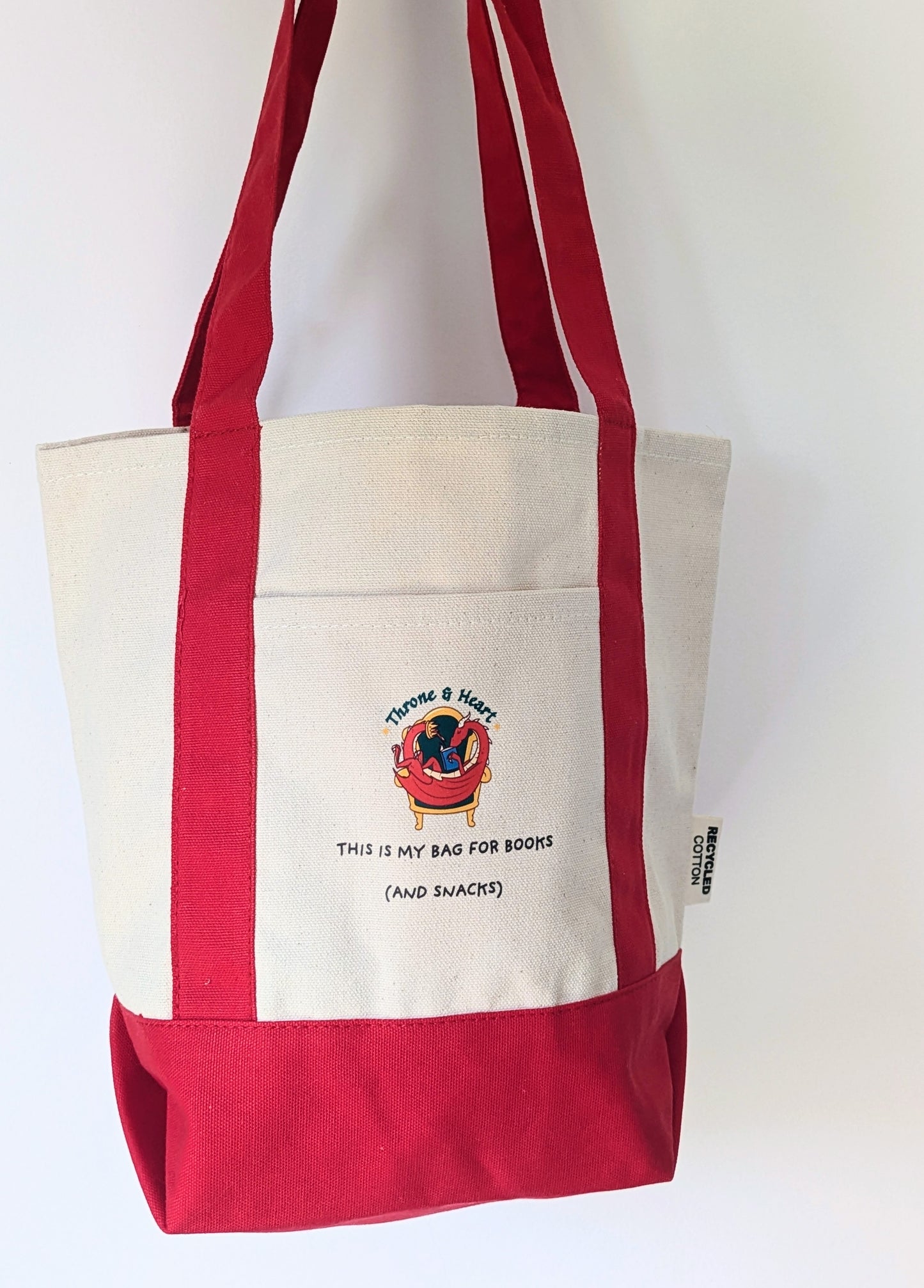 Mini Throne and Heart Tote Bag