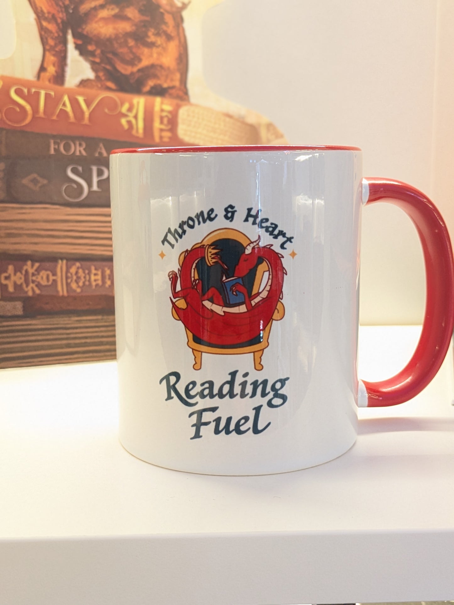Throne and Heart Independent Bookshop Mug