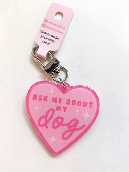 As Me About My Cat/Dog Keyring | Reader Cat and Dog Lover Gift