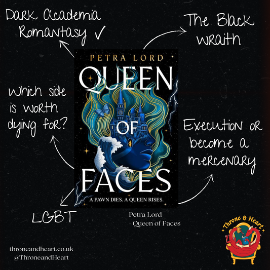 Queen of Faces; Petra Lord | Hardcover Edition (pre-order)