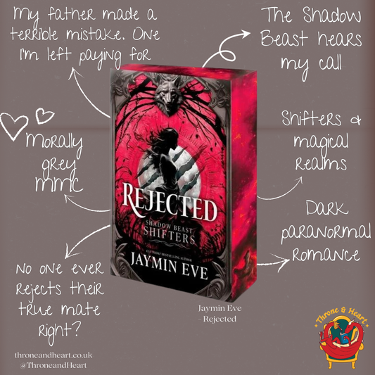 Rejected; Jaymin Eve | Sprayed Edge Paperback Special Edition