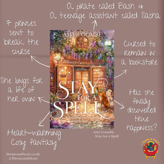 Stay for a Spell; Amy Coombe | Hardcover Edition