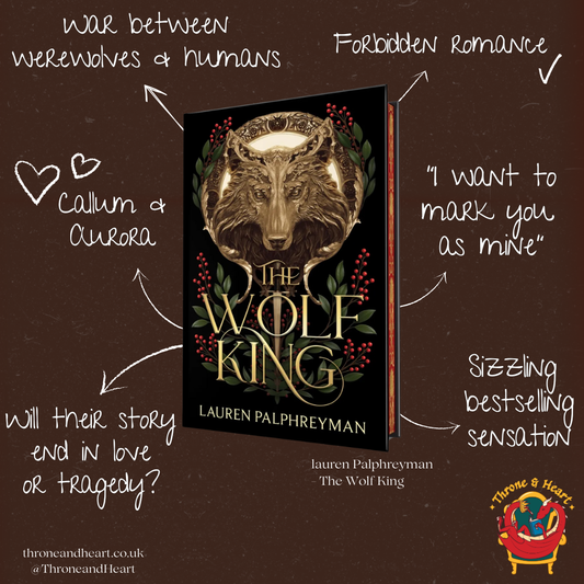 The Wolf King; Lauren Palphreyman | Hardcover Sprayed Edge Deluxe Edition