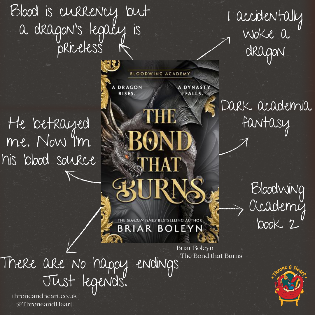 The Bond that Burns; Briar Boleyn | Hardcover Edition