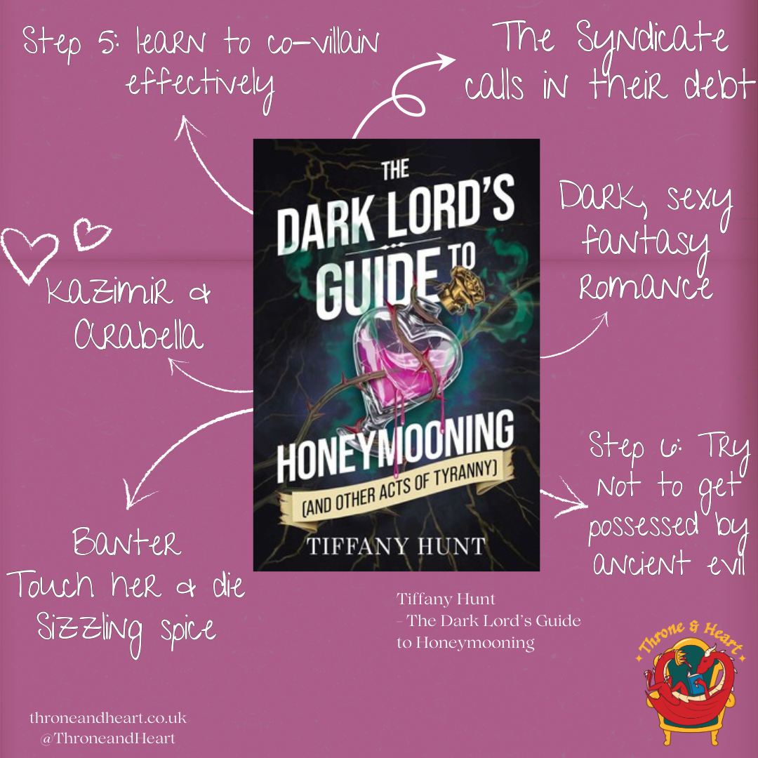 The Dark Lord's Guide to Honeymooning; Tiffany Hunt | Paperback Edition (pre-order)