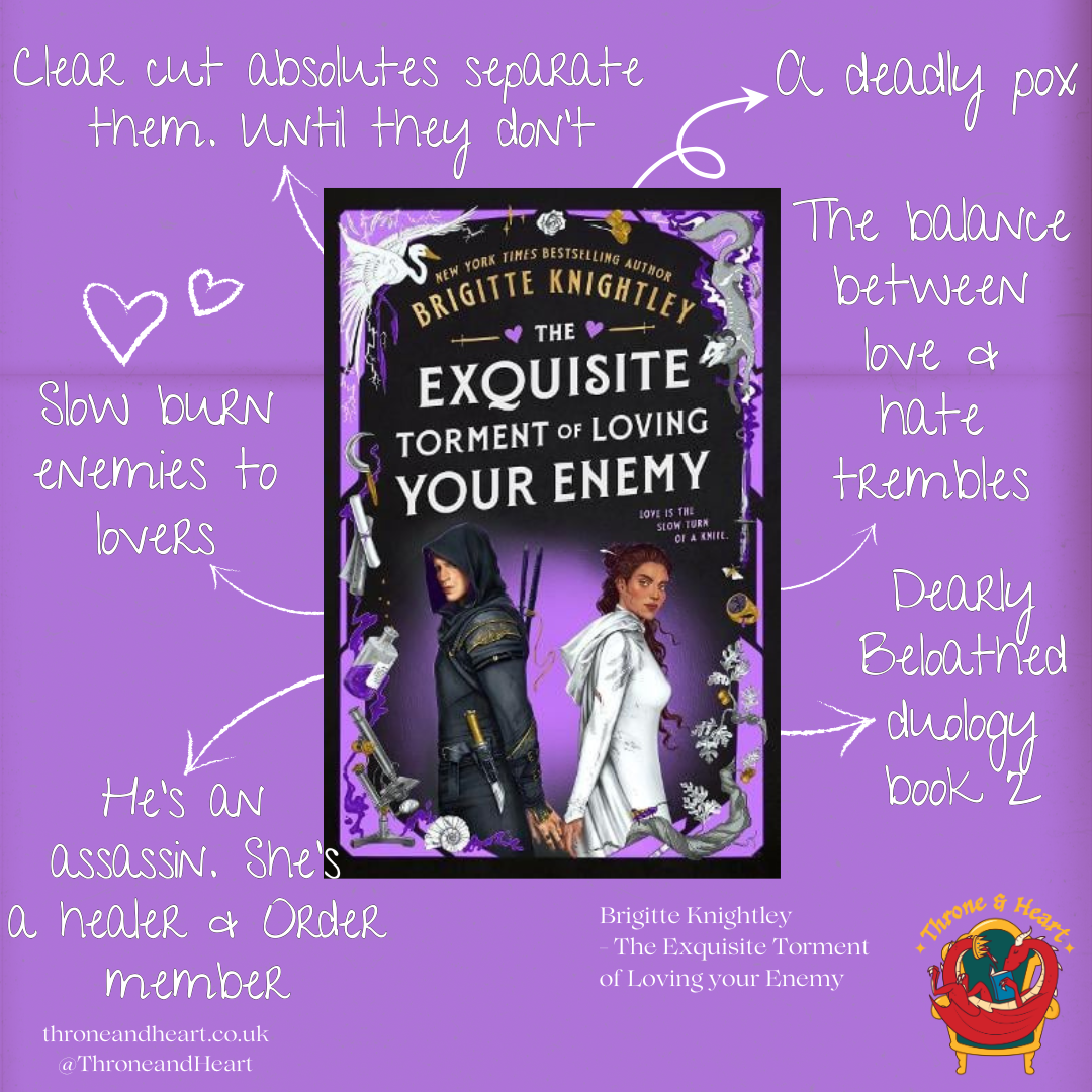 The Exquisite Torment of Loving your Enemy; Brigitte Knightley | Hardcover Edition (pre-order)