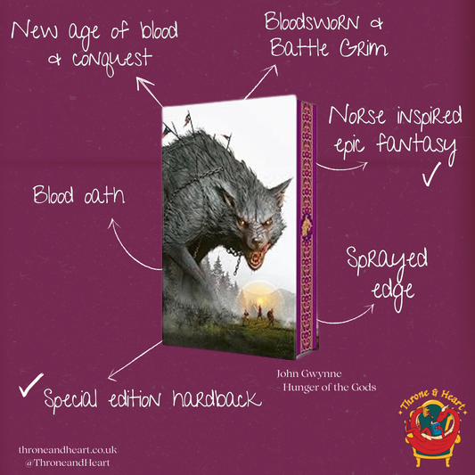 Hunger of the Gods; John Gwynne | Hardback Deluxe Special Edition (Bloodsworn Saga; Book Two)