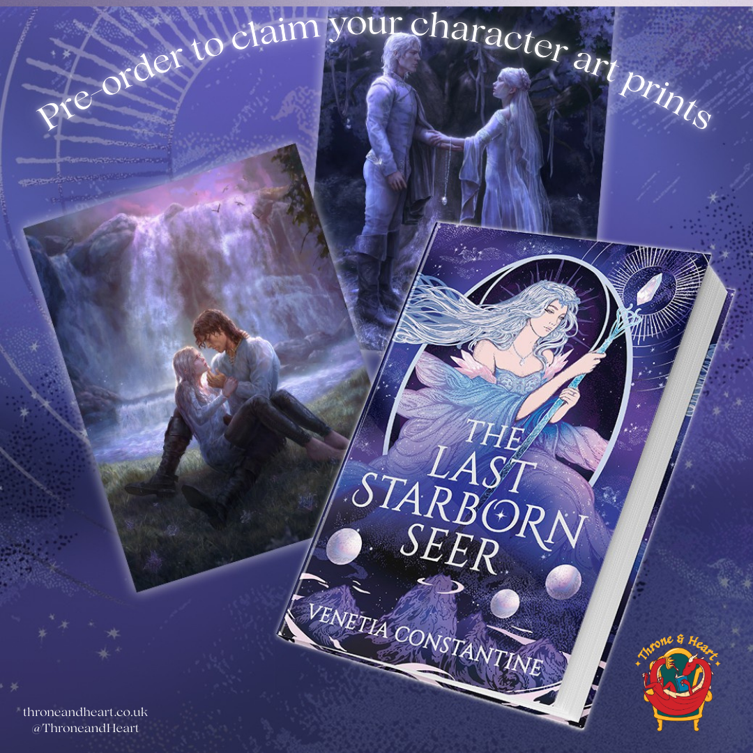 The Last Starborn Seer; Venetia Constantine | Signed Hardcover Edition Indie Exclusive