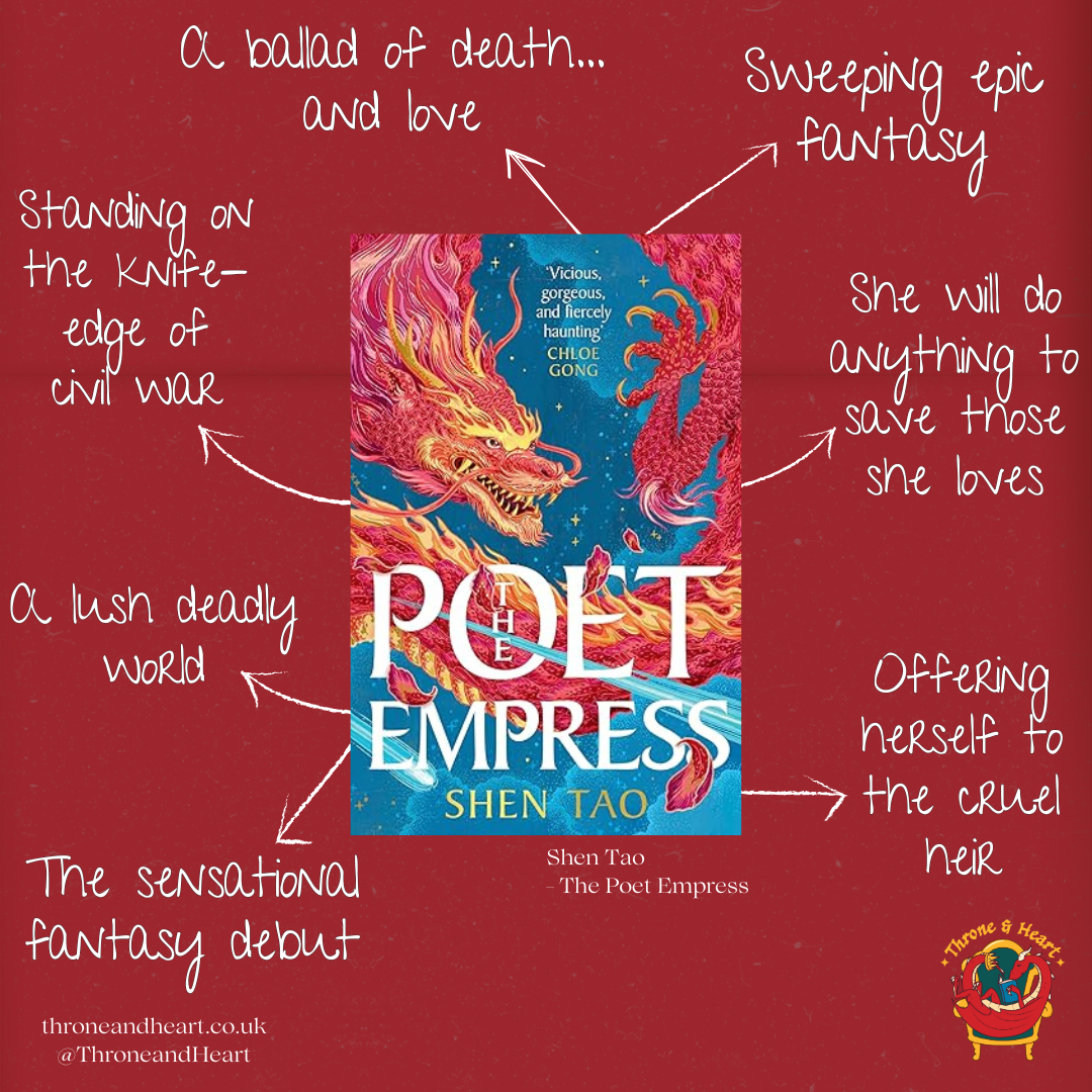 The Poet Empress; Shen Tao | Paperback Edition (pre-order)
