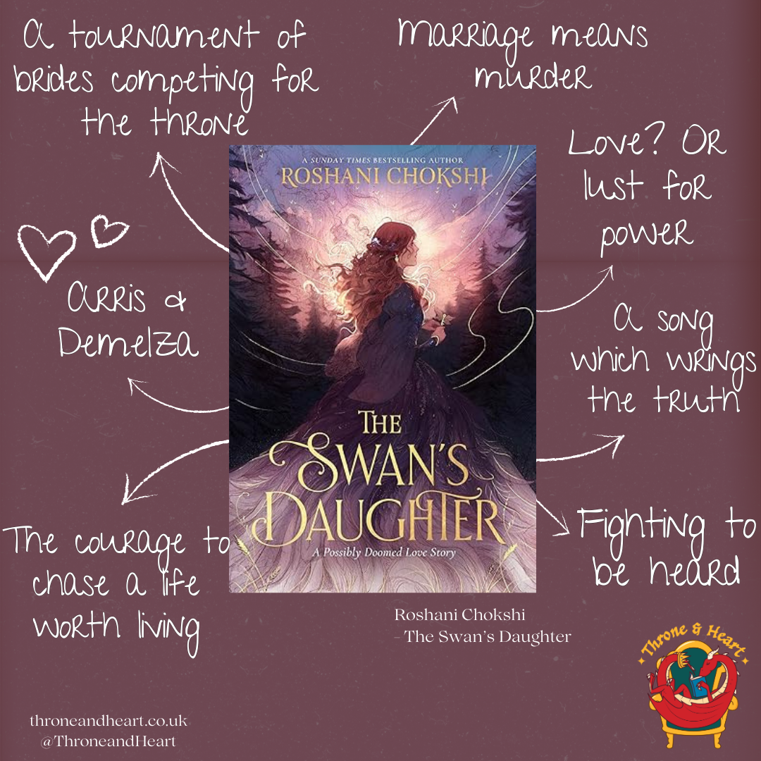 The Swan's Daughter; Roshani Chokshi | Hardcover Edition