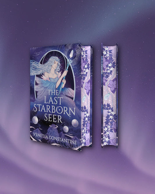The Last Starborn Seer; Venetia Constantine | Perfectly Edged Sprayed Edge Hardcover Edition