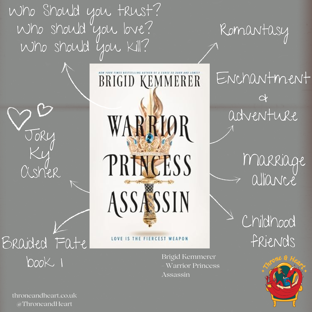 Warrior Princes, Assassin; Brigid Kemmerer | Hardcover Edition