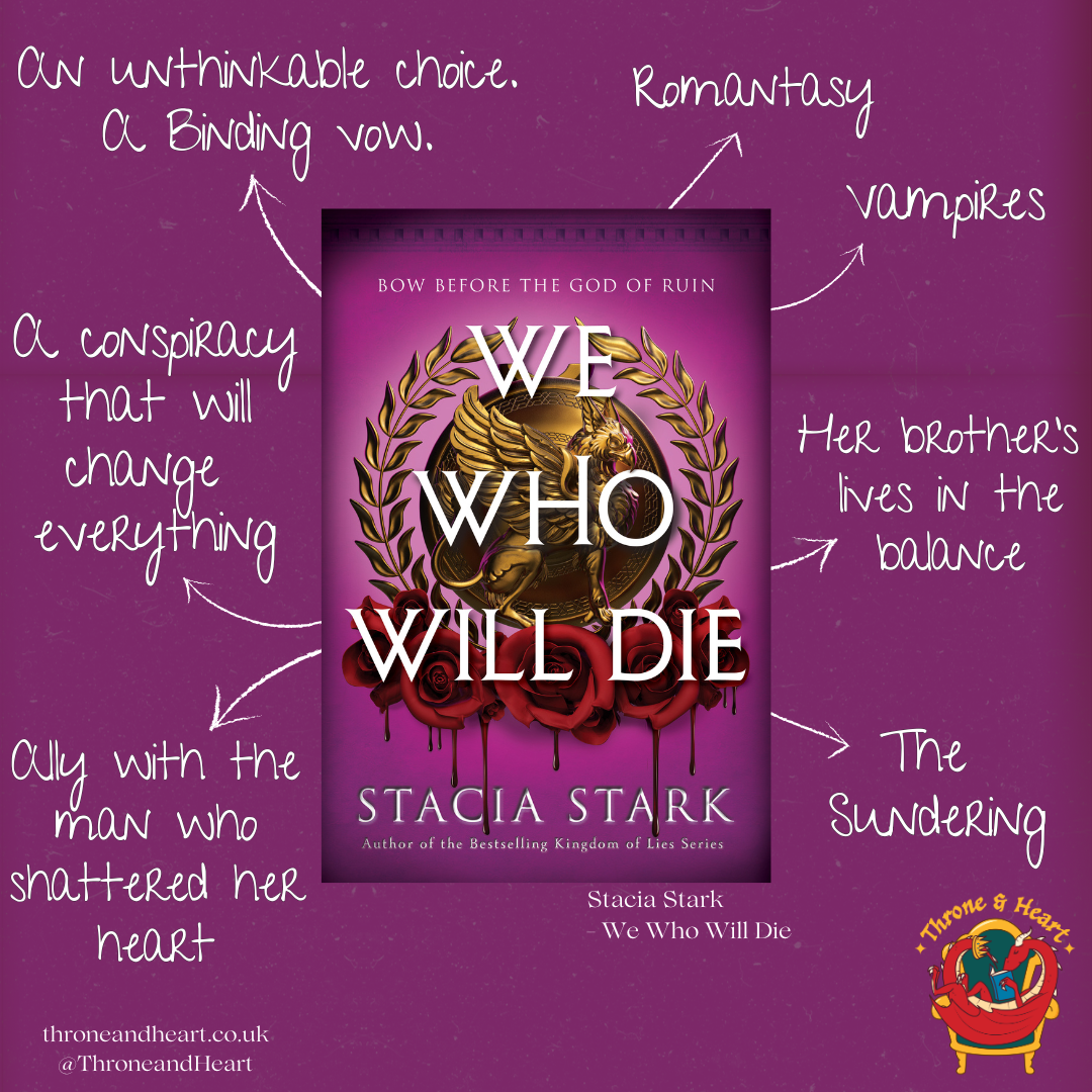We Who Will Die; Stacia Stark | Hardcover Edition