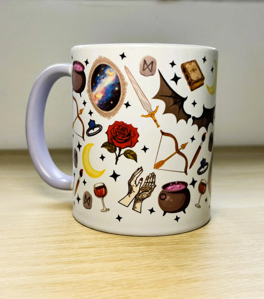 ACOTAR Inspired Night Court Mug | Cosy Reader Mug
