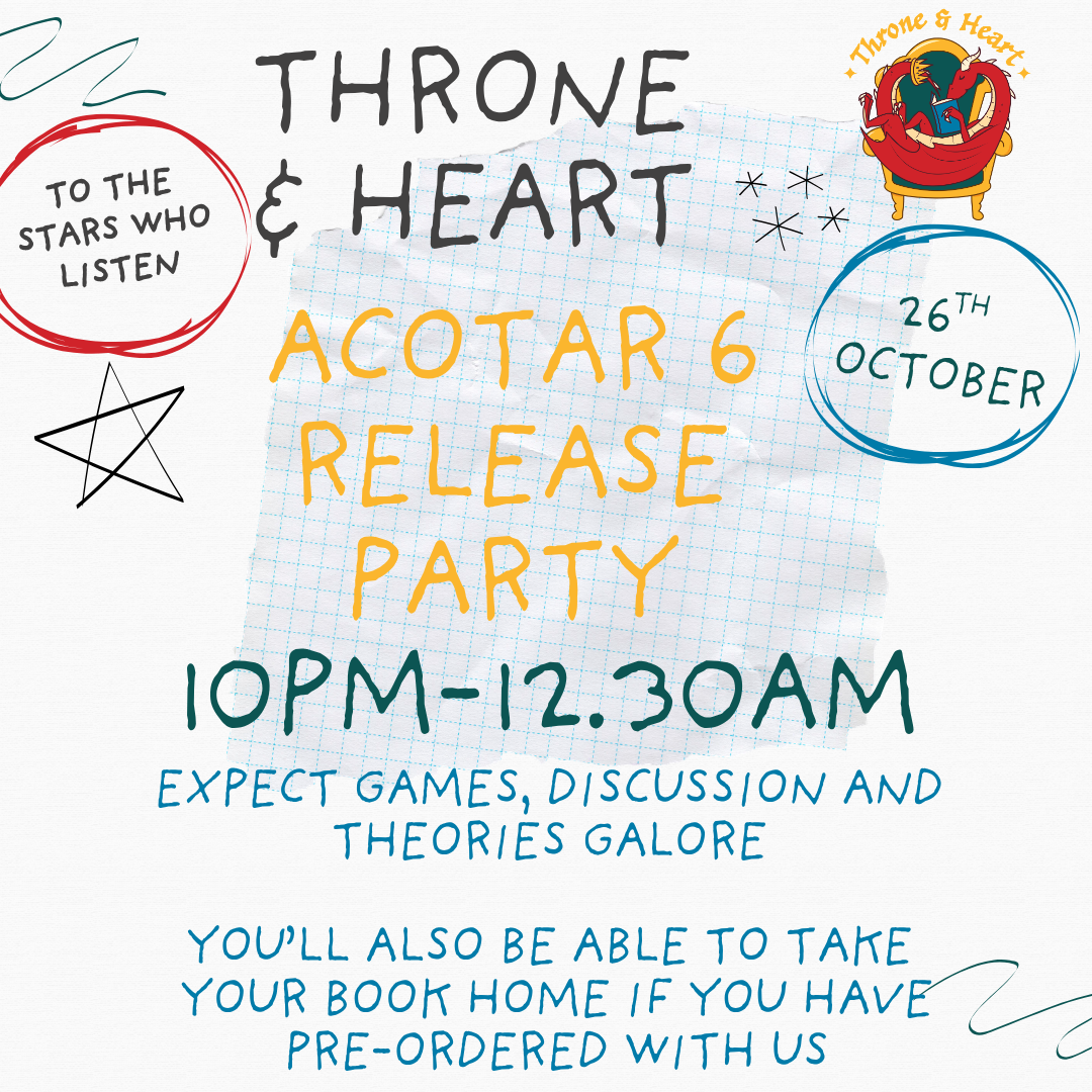 ACOTAR 6 Release Party | 26th October 2026