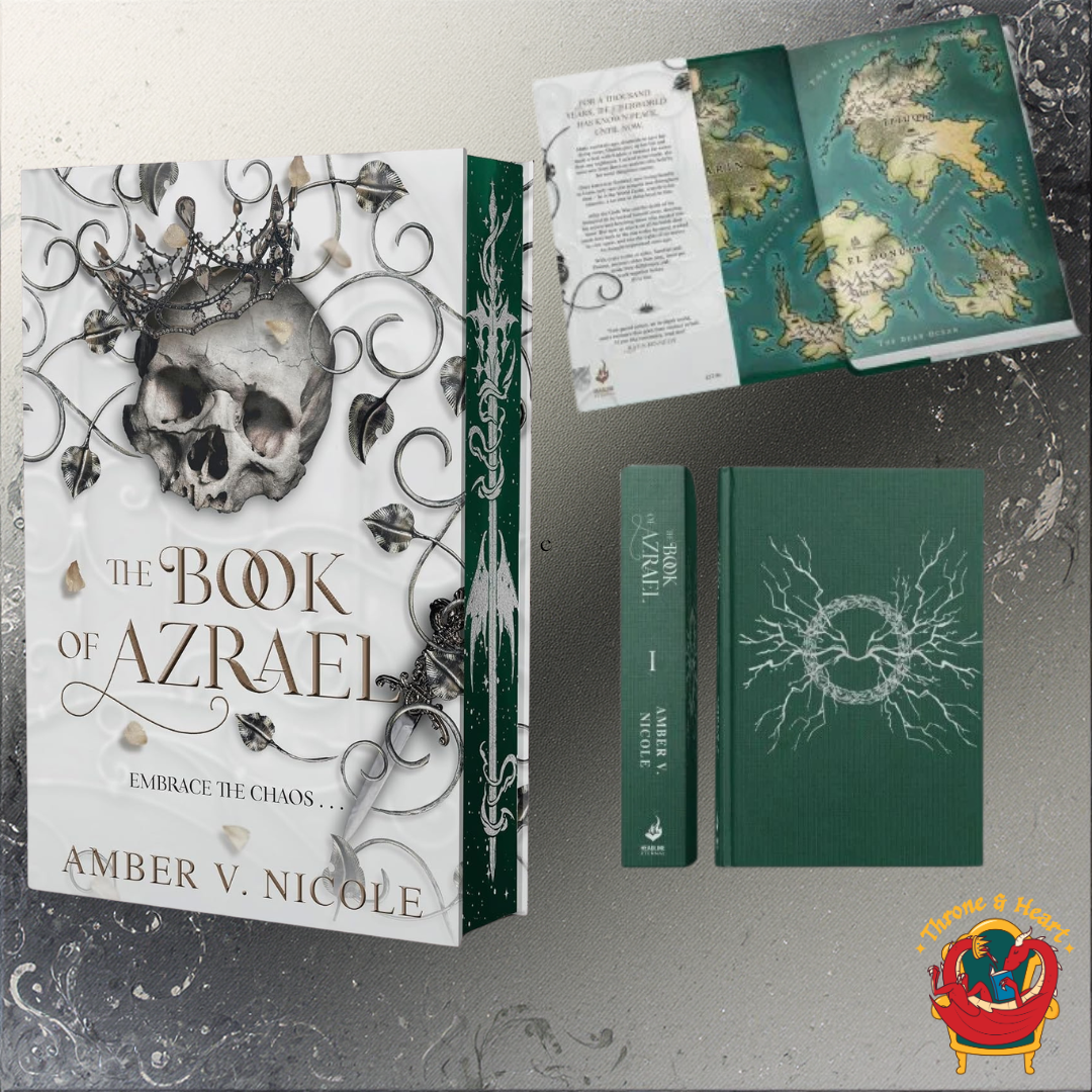 Book of Azrael; Amber V Nicole | Hardcover Deluxe Edition (Gods and Monsters Book 1) (pre-order)
