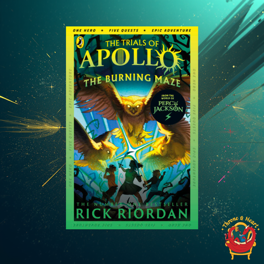 The Burning Maze; Rick Riordan | Paperback Edition (The Trials of Apollo Book 3)