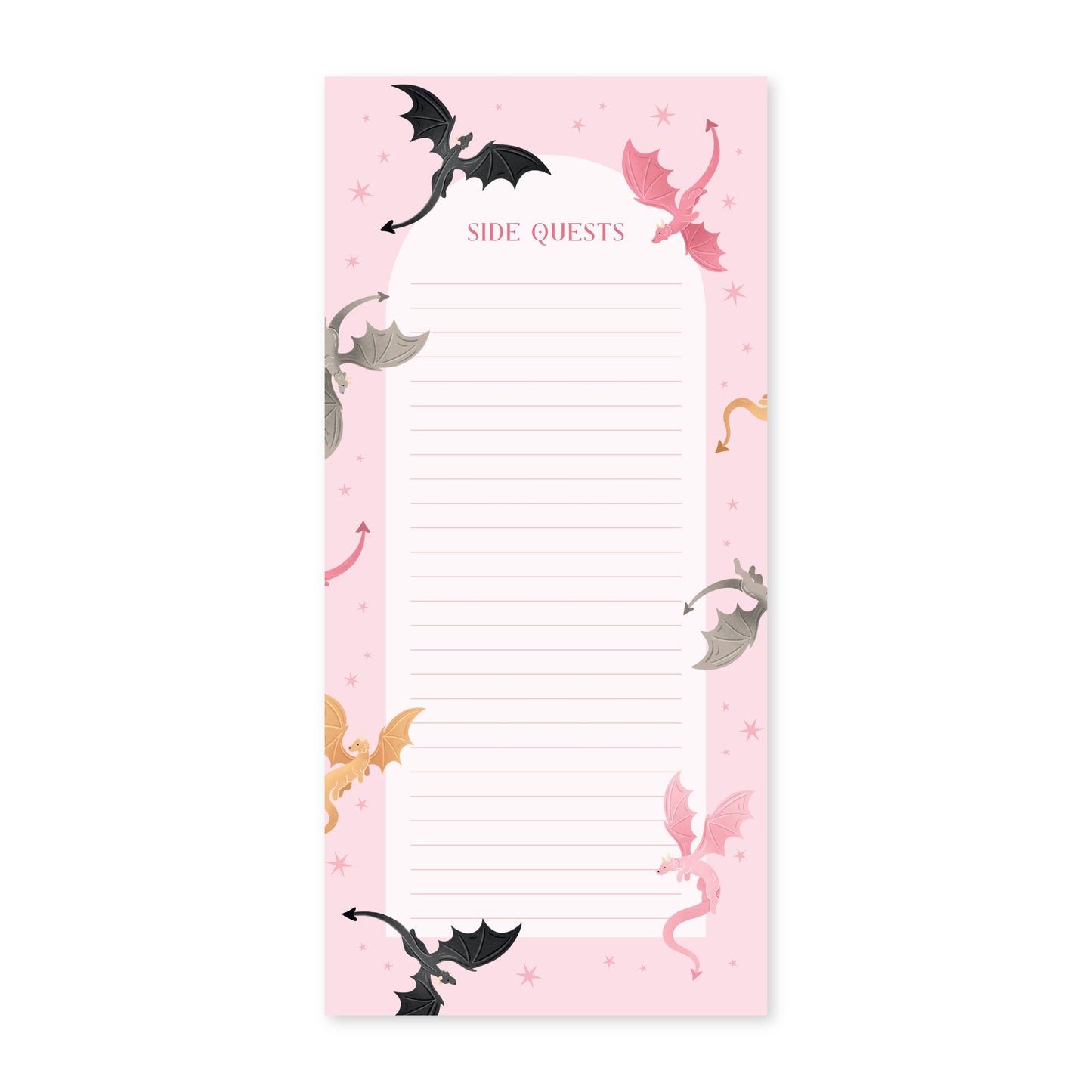 Side Quests List Pad | Fantasy Stationery Gifts