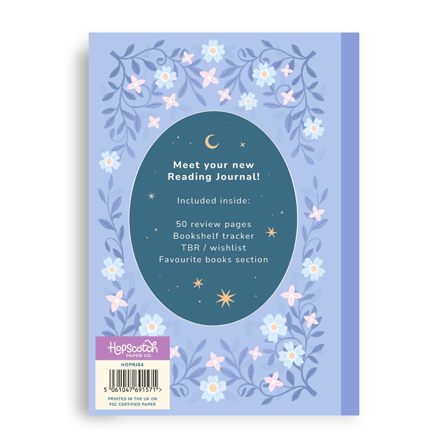 Reading Journal Dragon, Cosy Quest, Fantasy | 50 Page Book Reading Journal