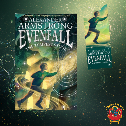 Evanfall: The Tempest Stone; Alexander Armstrong | Paperback Edition with Matching Bookmark (Evanfall Book 2) (pre-order)