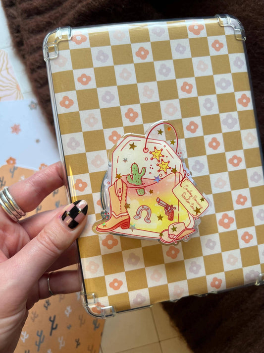 Cowboy Romance Kindle/Phone Holder | Booktok Cowboy Romance Lover Gift