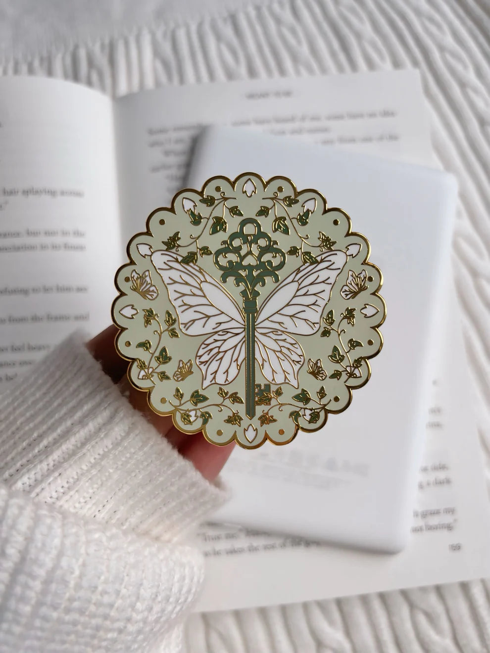 Fairy Garden E-Reader Grip | Reader Gift Accessory