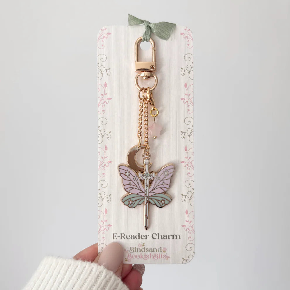 Fairy Sword E-Reader Charm | Fantasy Reader Gift