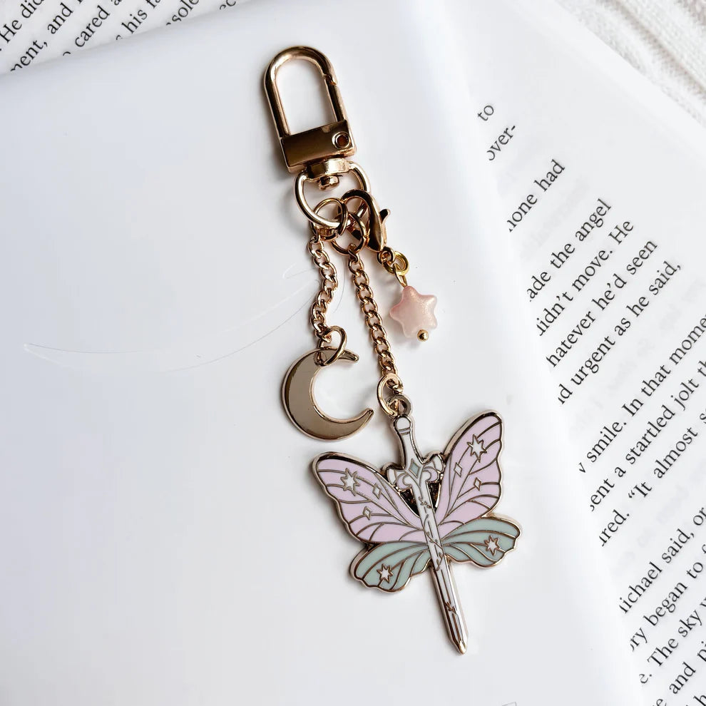 Fairy Sword E-Reader Charm | Fantasy Reader Gift
