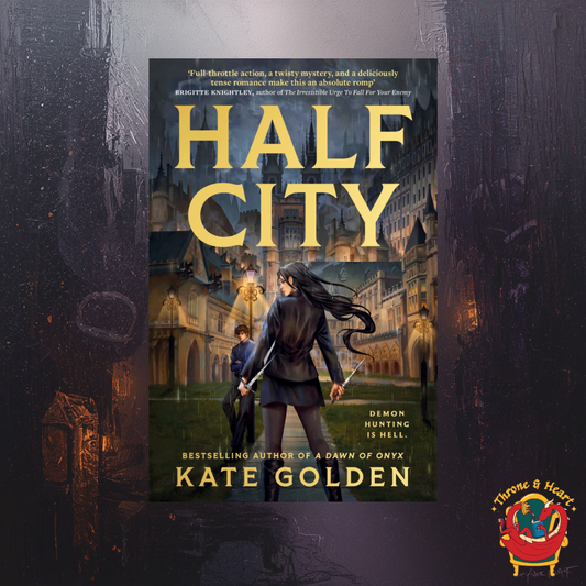Half City; Kate Golden | Paperback Edition (Harker Academy Book 1) (pre-order)