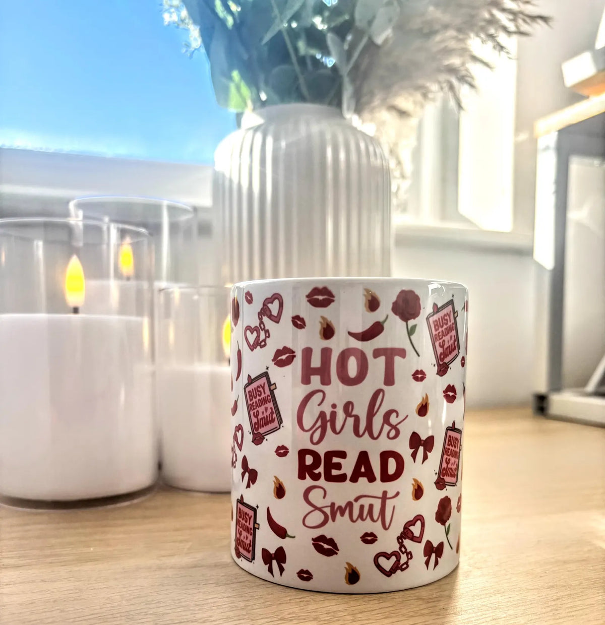Hot Girls Read Smut Mug | Cosy Reader Mug