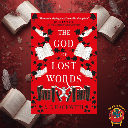 The God of Lost Words; A J Hackwith | Paperback Edition (Hell's Library Book 3)