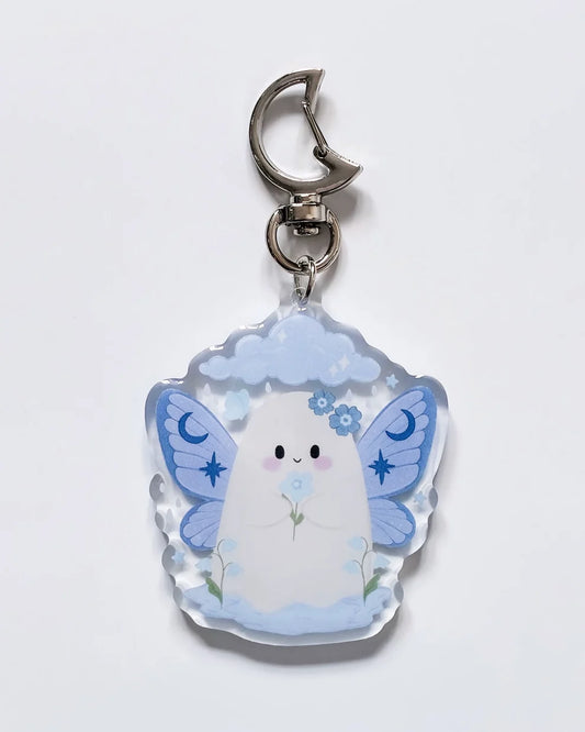 Rain Fairy Ghost Keyring | Fantasy Lover Reading Gift